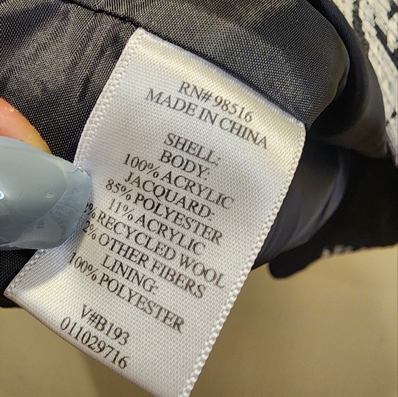 Coldwater Creek Black Business Casual Blazer size 10 - Picture 8 of 13